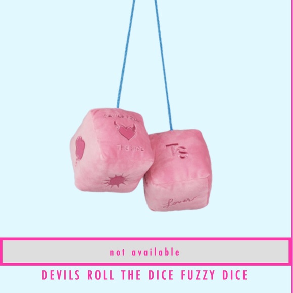 taylor swift devils roll the dice fuzzy lover valentines day valentine’s pink TS - Picture 2 of 16